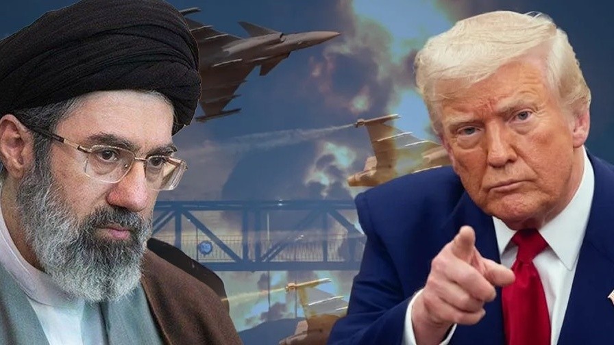 تڕەمپ هەڕەشەی خاپوورکردنی ئێران دەکات و خامنەیی کوڕیش بەڵێنی تۆڵە دەدات